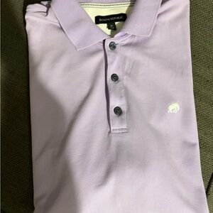 Banana Republic Men's Lavender Polo Shirt
